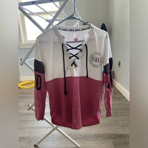 Long sleeve oversized top Size XS